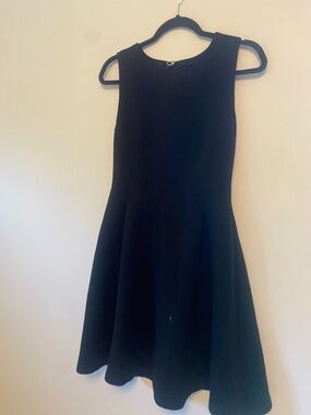 Maeve Black Sleeveless A-Line Dress